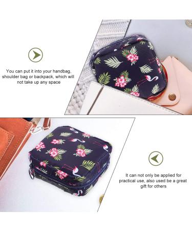 Exceart 2-Storage Bag for Women | Travel Menstrual Zipper Pockets | High Capacity Oxford Fabric | Ideal for Period Accessories - Buy Online on GoSupps.com
