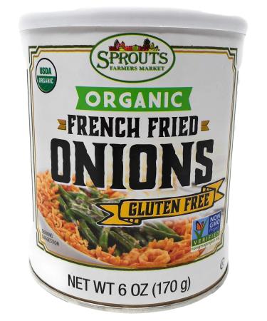 Gluten Free French Fried Onions, 6 Ounce (Pack of 2 (Organic))