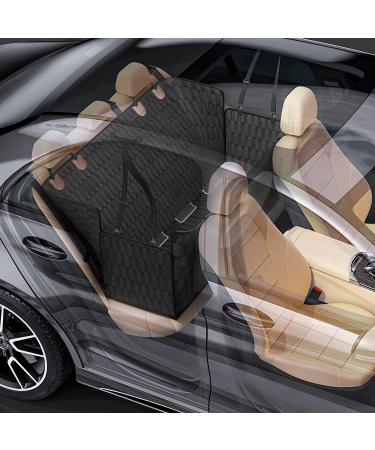 Waterproof & Scratchproof Dog Car Seat Cover for Back Seat - Black 54W x 58L - Buy Online on GoSupps.com