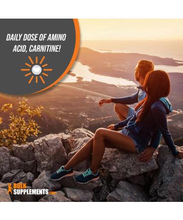 Acetyl L-Carnitine Capsules 600mg - ALCAR HCl Supplement - 120-Day Supply - BULKSUPPLEMENTS.COM - Buy Online on GoSupps.com