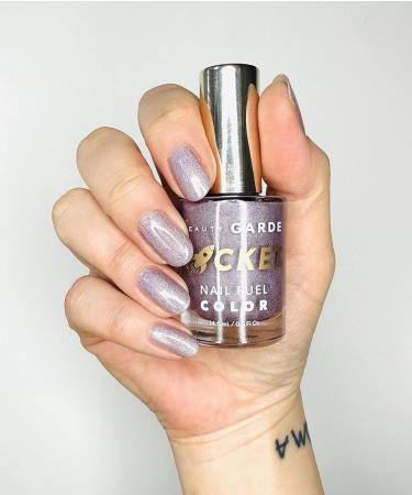 BeautyGARDE Rocket Nail Fuel & Moonstone Nail Polish 2 Pack - Nail Strengthener & Growth Treatment - 7-Free Nonie Cr me 1 Oz - Buy Online on GoSupps.com