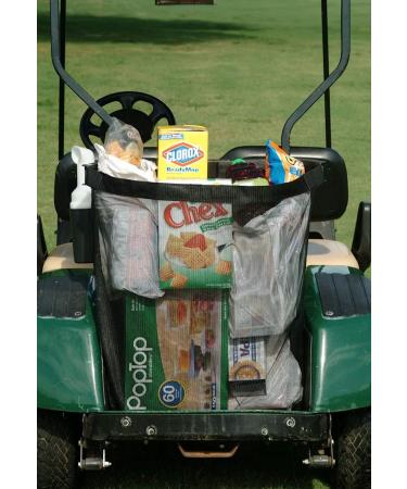 Universal Golf Cart Storage Bag for 2 and 4 Seater Carts - EZGo, Club Car, Yamaha - Black - Buy Online on GoSupps.com