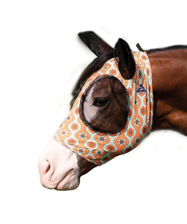 Professional's Choice Comfortable Fly Mask Warmblood Flower