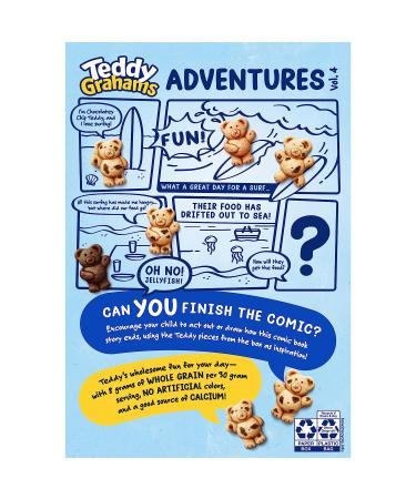 Teddy Grahams Chocolatey Chip Graham Snacks - 10 oz | Delicious and Crunchy Treat - Buy Online on GoSupps.com