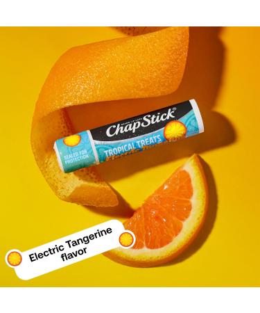 ChapStick Lip Care Tropical Treats Collection (9 Sticks) Electric Tangerine Fizzy Grape & Zingy Watermelon Lip Balm 0.15 Oz Ea - Buy Online on GoSupps.com
