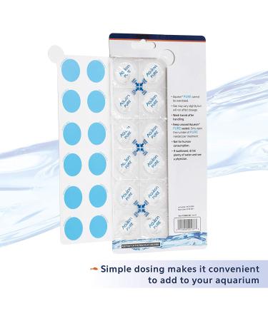 Aqueon PURE Live Beneficial Bacteria 10 Gallon - 12 Pack - Buy Online on GoSupps.com