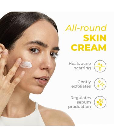 Hydrating 5% Niacinamide Face Serum - Moisturizing Exfoliator for Dry & Dull Skin - Gentle for All Skin Types - 1 fl oz | Creamy Skincare - Buy Online on GoSupps.com