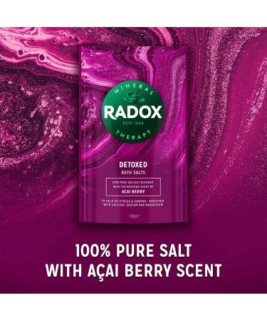 Radox Detoxed Bath Salt 900g - Revitalize & Refresh | International Shipping Available - Buy Online on GoSupps.com