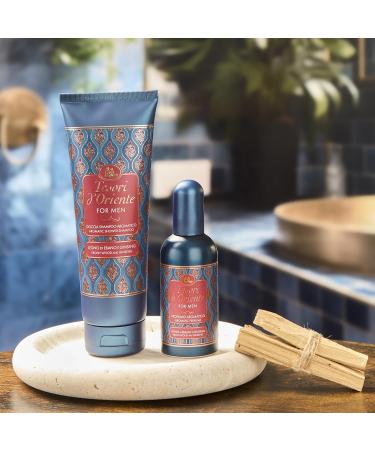  Tesori d'Oriente Tesori d'Oriente - For men shampoo ebony and ginseng enriched with panthenol hydrated and refreshed hair and body 250 ml - Buy Online on GoSupps.com