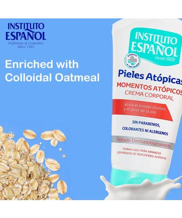Instituto Espa ol Body Cream | Atopic Moisturizing Cream for Eczema Irritation | Multi-purpose Scented Moisturizing Cream for Body Hands 300 ml - Buy Online on GoSupps.com