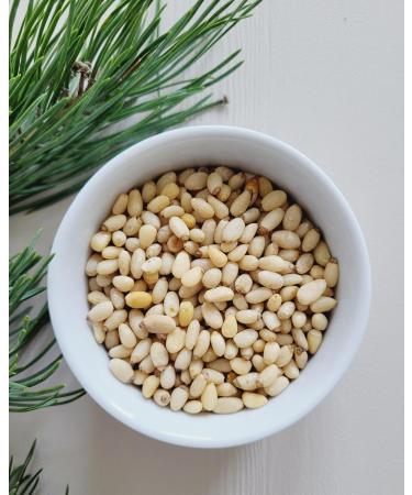 Pine Nuts 500g - Natural Fresh Unsalted - Premium Quality for Pesto - Vegan & Additive-Free - High Protein Snack - Buy Online on GoSupps.com