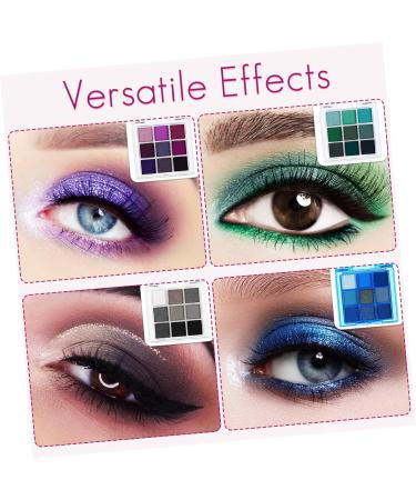 OHPHCALL 4 Pcs Eye Shadow Palette Eye Shadow Plate Eye Shadow Pallets for Women Eye Make-up Palettes Plastic 1 count (Pack of 1) Multi - Buy Online on GoSupps.com