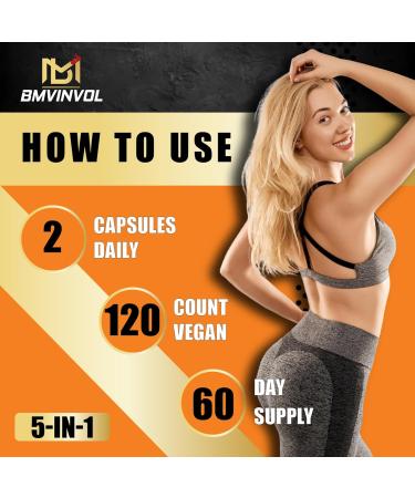 Berberine HCl Supplement Ceylon Cinnamon and Turmeric Capsules Green Tea and Bitter Melon Capsules - 120 Capsules for 2 Month Supply - Buy Online on GoSupps.com