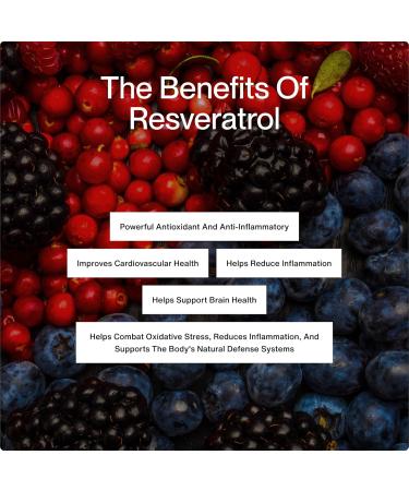 Momentous Resveratrol Supplement 450 mg - Trans-Resveratrol for Healthy Aging Brain & Heart Support - NSF Certified for Sport - GMO- & Gluten-Free - 30 Servings - Buy Online on GoSupps.com