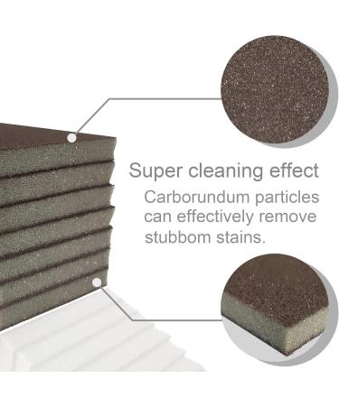 Krisler Carborundum Sponge Nano Emery Sponges Caspian Stone Pot Clean Brush Rust Eraser Grit Scouring Pads Pot Cleaning Pads with Carborundum Washing Kitchen Cleaner Tool 8pc 0.4 Inch (Pack of 8) - Buy Online on GoSupps.com