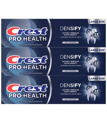 Crest Pro-Health Densify Toothpaste Daily Whitening 5.3 Oz (Pack of 3)
