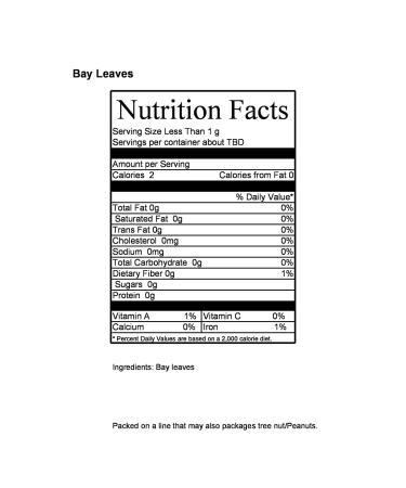 Gourmet Dried Whole Bay Leaves 1LB Bulk Bag by Its Delish - Natural Bay Leaf Herb Spices for Cooking & Baking - 1 Pound Pack - Buy Online on GoSupps.com