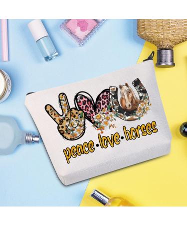 WZMPA Horse Cosmetic Bag | Perfect Gift for Horse Lovers & Riders - Girls' Horse Riding Accessories - Buy Online on GoSupps.com