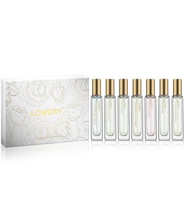 Valentine's Eau de Parfum 15 Piece Discover Set Clean Perfume for Women Travel Perfume for Men Perfume Sampler for Women 7 Assorted Fragrances with 7 Perfumes Pouches Birthday Gifts for Women Floral - Buy Online on GoSupps.com