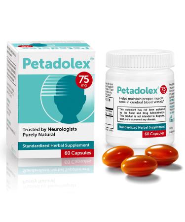 Linpharma Petadolex 75 mg Patented PA-Free Butterbur Root Extract - 1 Btl.