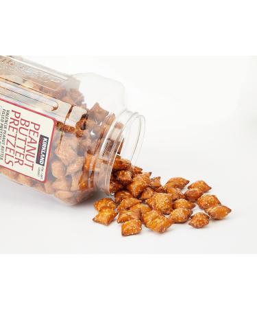 Kirkland Signature Pretzels Sweets Bulk - Peanut Butter Filled Pretzel Nuggets 1.56kg Party Food Sweet Treats with Topline Card for Kids Lunchbox Snacks Movie Nights or Birthday Parties. - Buy Online on GoSupps.com