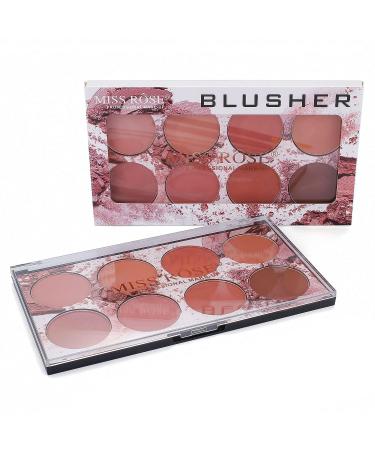 Wismee 8 Colors Matte Blush Palette - Professional Mineral Cheek Makeup Compact - Buy Online on GoSupps.com