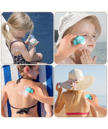 Sunscreen Applicator Brush for Kids | Portable Mini Sunblock Brush with Storage Bag - Buy Online on GoSupps.com