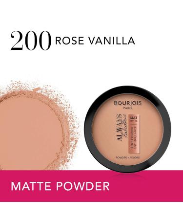 Bourjois Always Fabulous Compact Powder 200 Rose-Vanilla - Light Weight Long-Lasting Finish | International Shipping Available - Buy Online on GoSupps.com