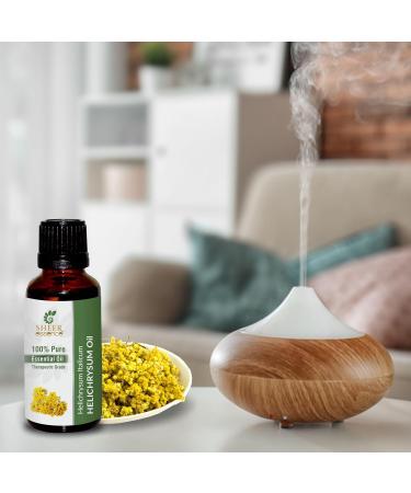 Helichrysum Oil -(Helichrysum Italicum)- Essential Oil 100% Pure Natural Undiluted Uncut Therapeutic Grade Oil 1.01 Fl.OZ 1.01 Fl Oz (Pack of 1) - Buy Online on GoSupps.com