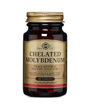 Solgar Chelated Molybdenum 100 Tablets