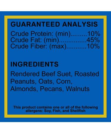 C&S Suet Treats 12 Pack Woodpecker - Premium Wild Bird Feeding Solution - Buy Online on GoSupps.com