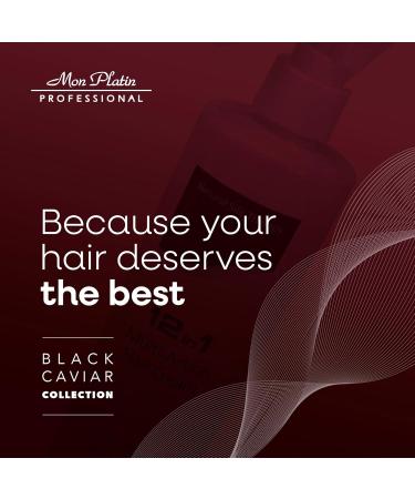 Mon Platin Professional 12-in-1 Leave In Conditioner Spray with Black Caviar - Multi-Action Hair Cream for Dry Damaged Hair - 250 ml - Buy Online on GoSupps.com