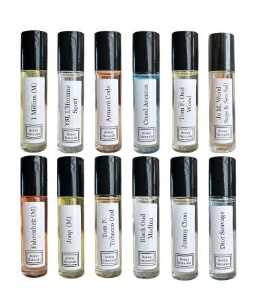 Avany Set of 3 Men Type Fragrance Oil - Compare To Creed.A Compare To Polo.B Compare To Issey.M - Mens Roll On Body Oil Alcohol Free & Concentrated Cologne Man Fragrance Samplers - Buy Online on GoSupps.com
