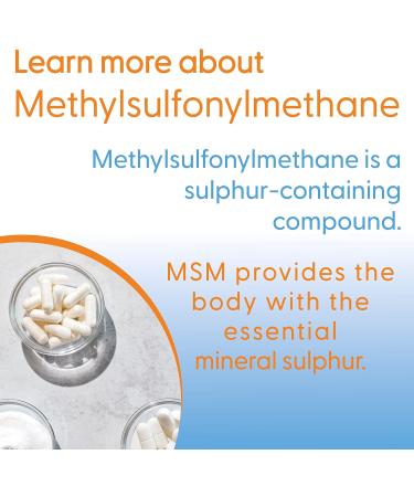 Doctor's Best MSM 1000mg Capsules - 180 Count | OptiMSM, Laboratory Tested, Non-GMO, Gluten-Free & Soy-Free with Natural Sulphur - Buy Online on GoSupps.com
