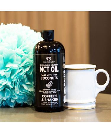 Premium Non-GMO Coconut MCT Oil - 31.6oz | Keto, Paleo, Gluten-Free, Vegan | 32 Fl Oz - Buy Online on GoSupps.com