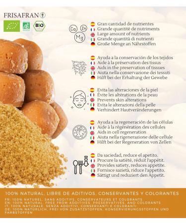 Buy Organic Panela Sugar 1kg - Authentic Colombian Sweetener | Frisafran | Guatavita Panela - Buy Online on GoSupps.com