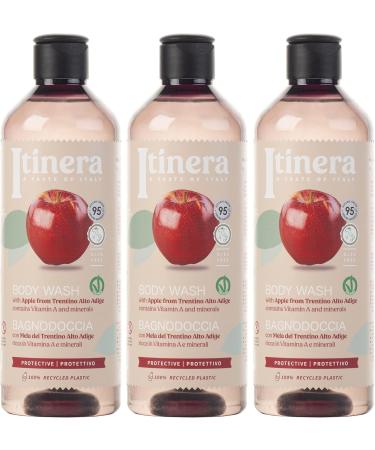  sarcia.eu ITINERA - Apple Trentino protective shower gel 95% natural ingredients 370 ml 1 piece - Buy Online on GoSupps.com