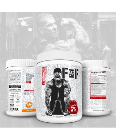 5% Nutrition FasF Overdosed Nitric Oxide Booster | Stim-Free Pump Pre-Workout | Massive Pumps, Strength Gains & Endurance | L-Citrulline, Nitrosigine, Danshen | 13.23 oz (Push Pop) - Buy Online on GoSupps.com
