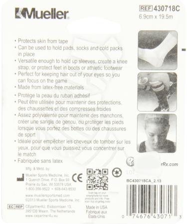 Mueller Sport White Mwrap - Premium Athletic Support & Injury Prevention | International Shipping Available - Buy Online on GoSupps.com