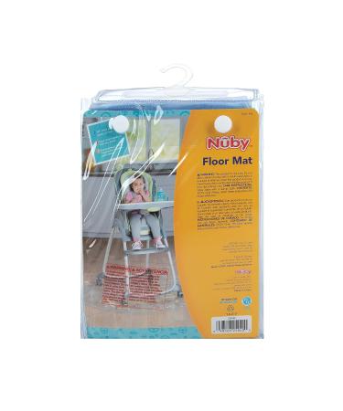 Nuby Floor Mat  Clear Circle  Protect Floors from Spills & Messes  Waterproof  50 - Buy Online on GoSupps.com