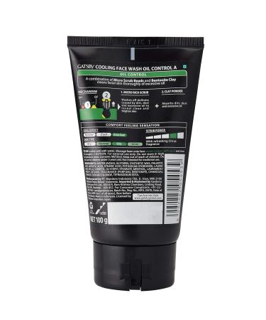 Gatsby Cooling Face Wash 100g - Oil Control for Fresh Clear Skin | Shop Internationally - Buy Online on GoSupps.com