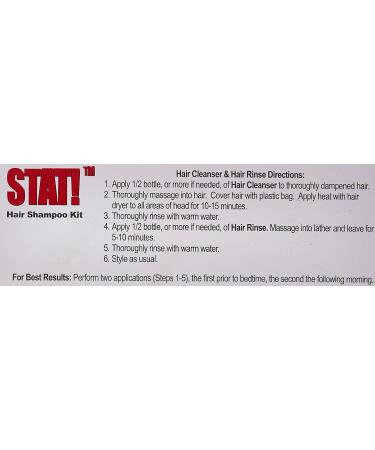 Sarken Nutrition Stat Hair Detox Shampoo Kit - Cleanses Hair Follicles and Removes Impurities - Buy Online on GoSupps.com