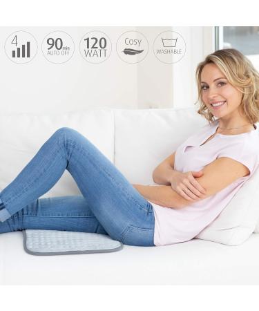 Medisana HP 650 XL Heating Pillow - 45x35cm with 4 Temperature Levels Overheating Protection & Washable Cover - Ideal for Back Pain Relief - Buy Online on GoSupps.com
