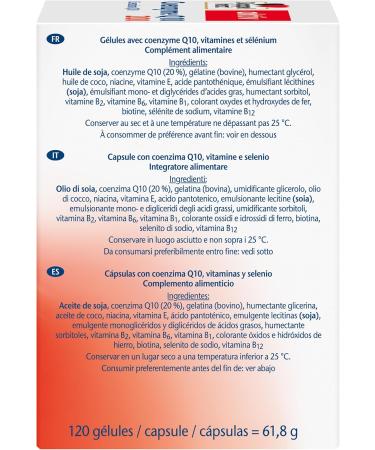 Doppelherz Coenzyme Q10 200 - supports energy metabolism and helps protect cells from oxidative stress - 120 capsules - Buy Online on GoSupps.com