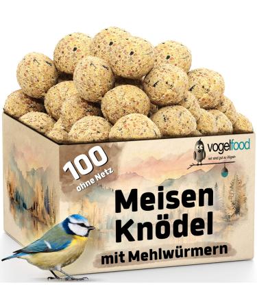 100 x 90 g 9 kg fat balls with insects without net bird food 4 seasons dumplings wild bird food all year round food fat food