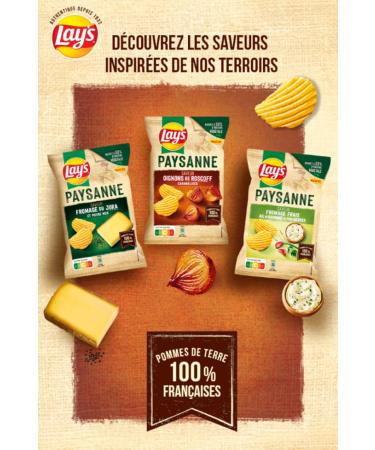 CHIPS LAYS PASSAN CHEESE FLAVOR OF JURA 120G - Buy Online on GoSupps.com