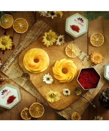 Premium Deep Red Saffron Powder - 5g | 0.17oz - Buy Online on GoSupps.com