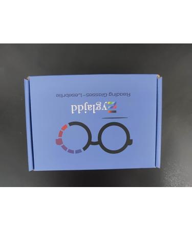Eyglajdd Reading Glasses for Men & Women - 4 Pack Matt Finish TR90 Lightweight Blue Light Filter - Black 1.5x - Buy Online on GoSupps.com