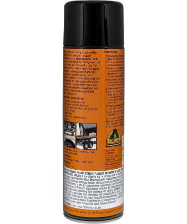 Gorilla Tough Undercoating Black - 16 oz Aerosol Spray Can - Buy Online on GoSupps.com