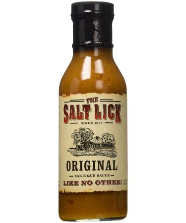 Salt Lick BBQ Sauce, 12 oz (Pack of 3) Original